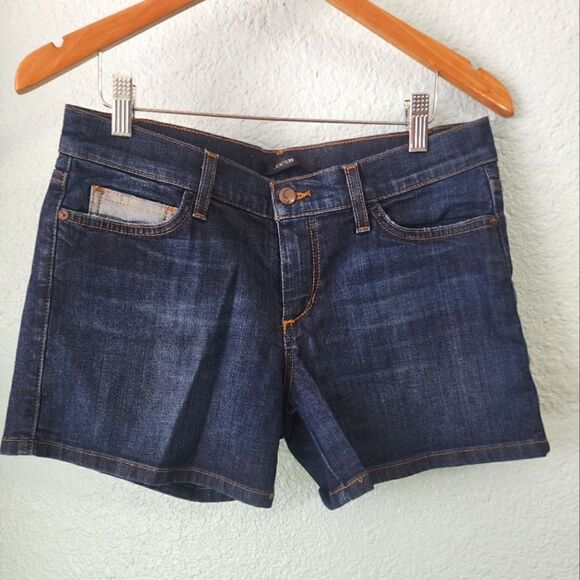 Joe's Jeans Rendall Wash Mid-rise Denim Shorts - Picture 1 of 8